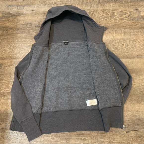 Champion Grey Full Zip Sweater - Picture 6 of 9